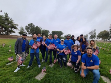 A Flag for Every Hero, PENTA CARES, Volunteer